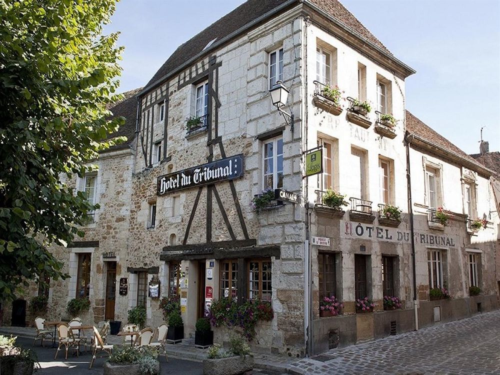 Logis - Hotel & Restaurant Du Tribunal Mortagne-au-Perche Exterior photo