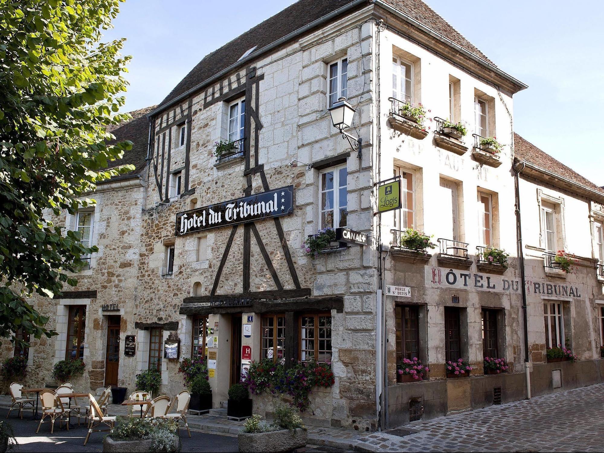 Logis - Hotel & Restaurant Du Tribunal Mortagne-au-Perche Exterior photo